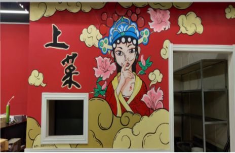 合江墙体彩绘的发展和应用