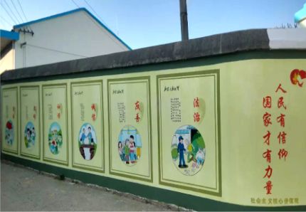 合江文化墙施工攻略