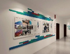 合江企业文化墙用什么材料好？