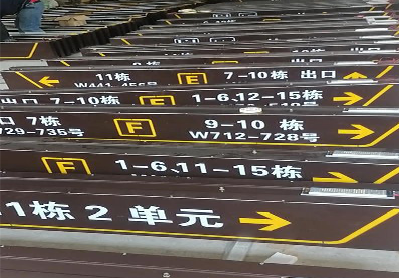 合江广告标识中，常见的几种安装方式。