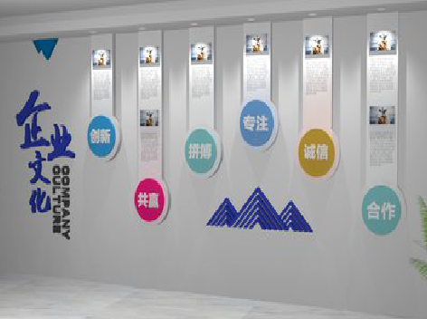 合江企业文化墙需要传递什么办公文化？